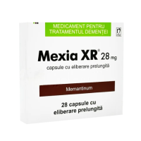 Мексиа XR 28мг №28 капсулы с пролонгированным высвобождением (Мемантин гидрохлорид)